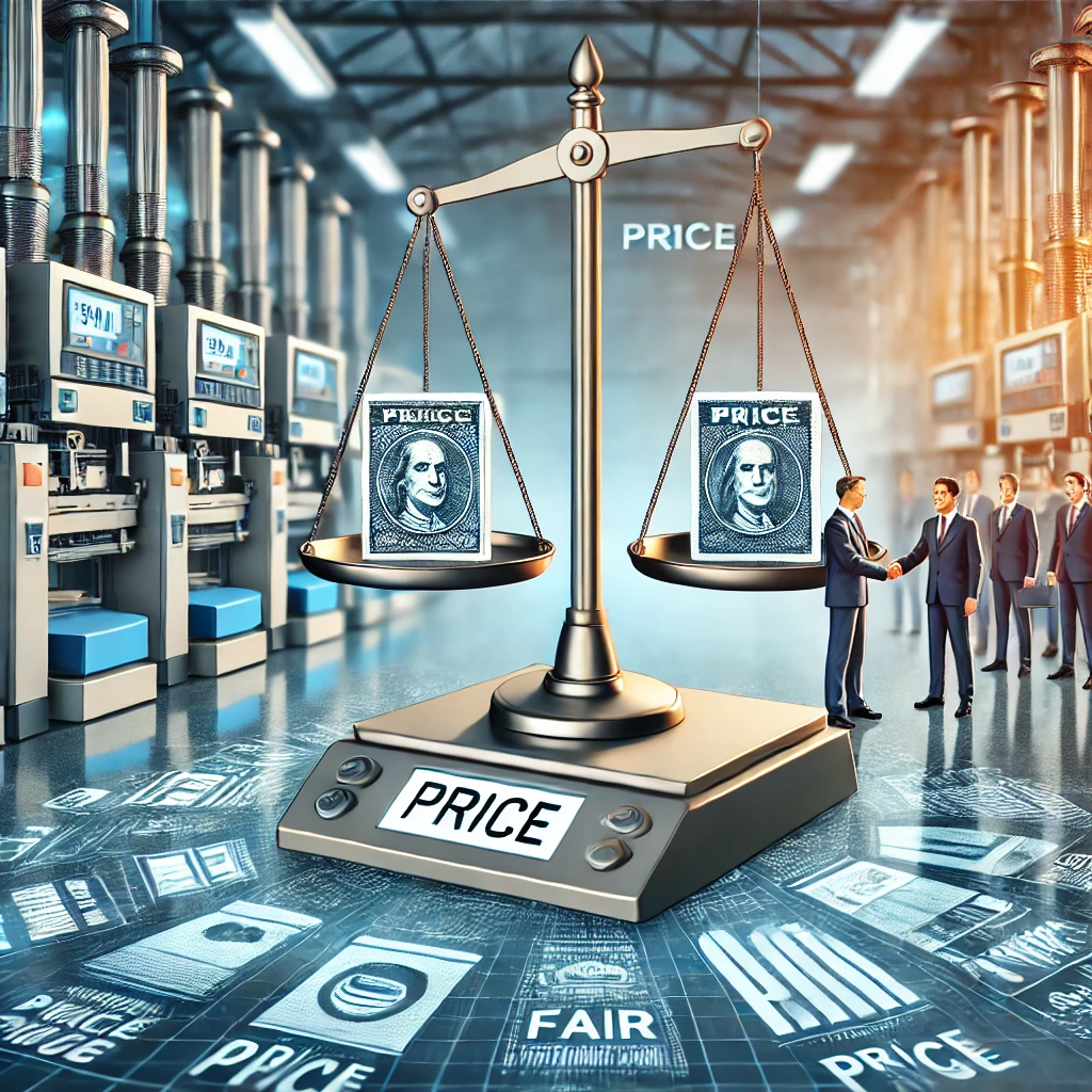 قیمت‌گذاری منصفانه و رقابتی