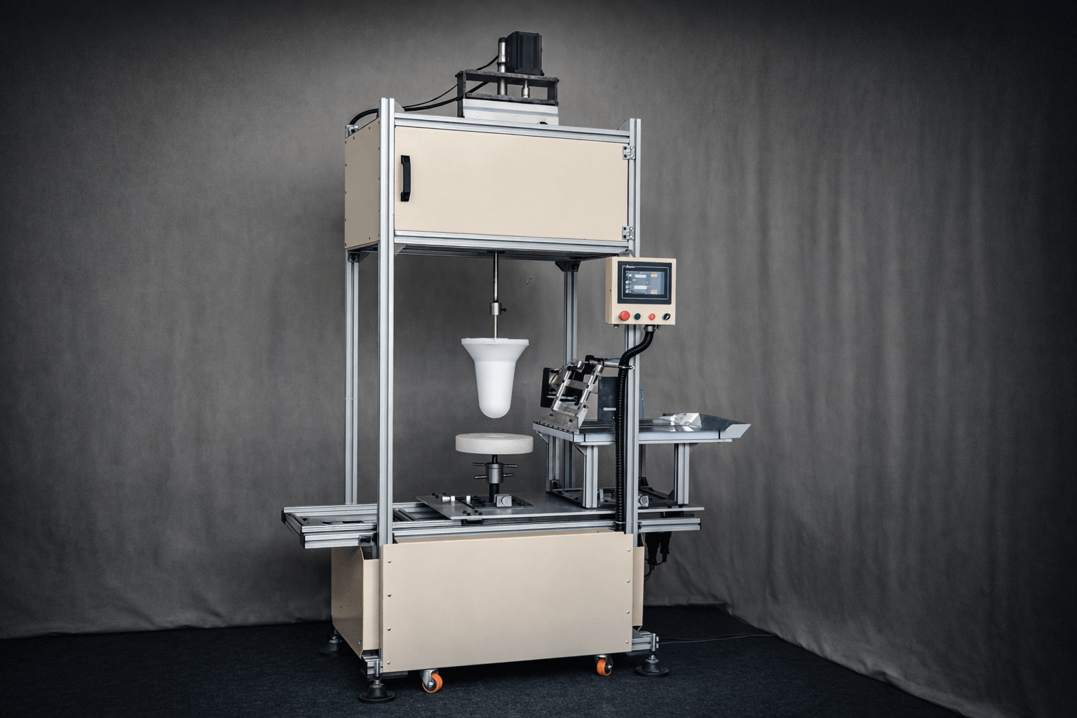 "دستگاه چاپ تامپو ظروف چینی وسرامیک به صورت زیرلعابی"